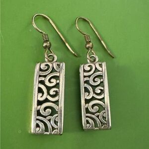 Brighton Deco Lace necklace earrings
 Silver Filigree Earrings